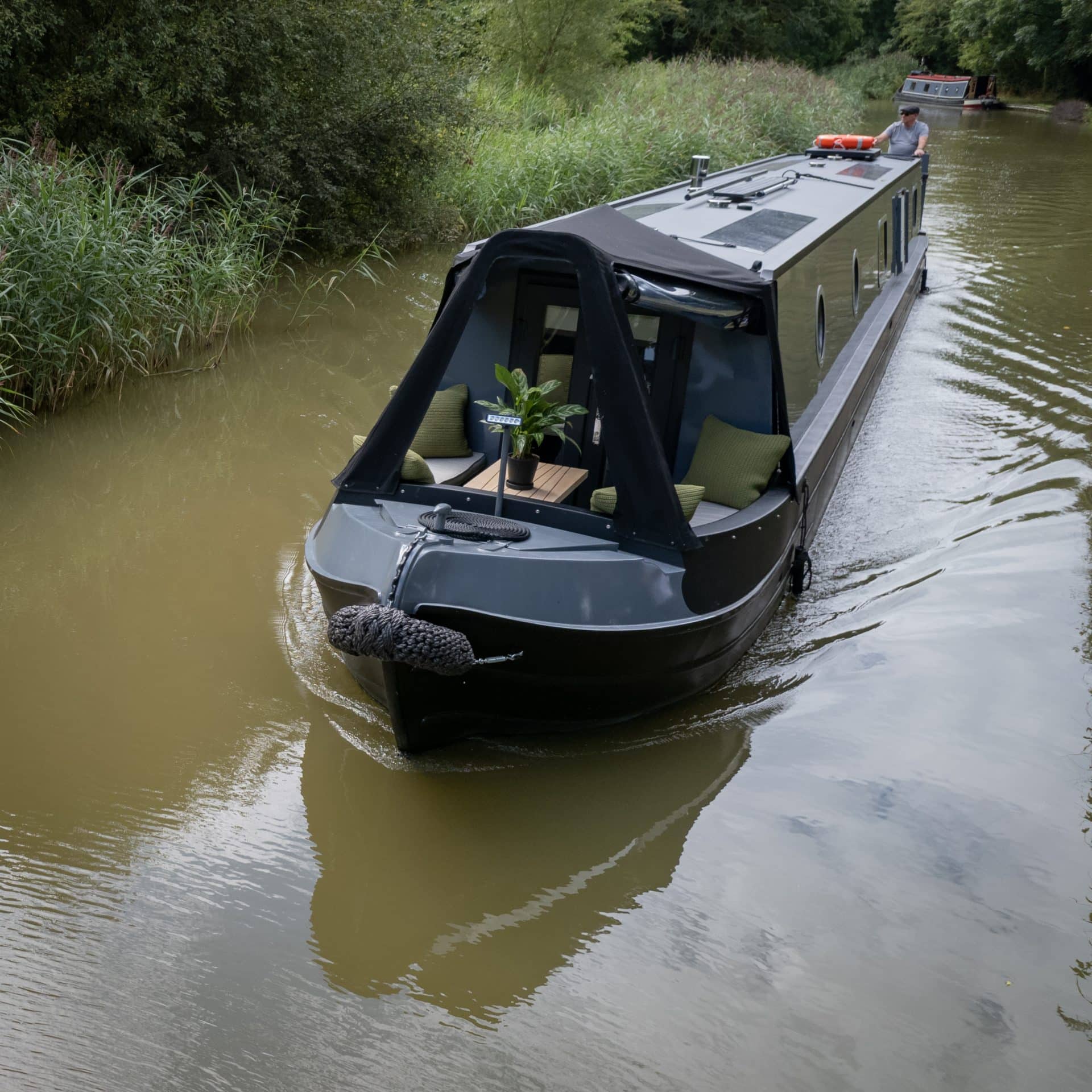 bespoke boat build driving