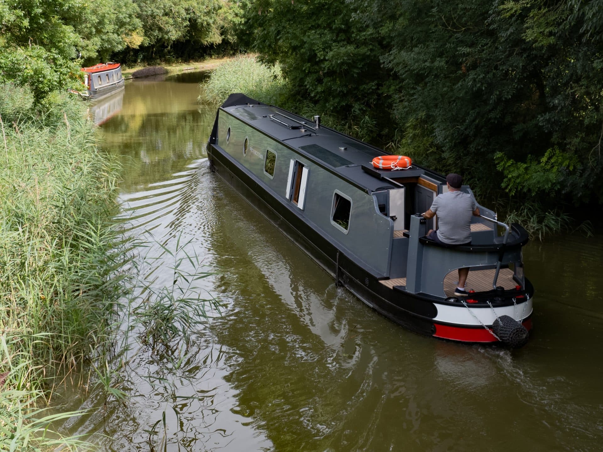 bespoke boat build on the water